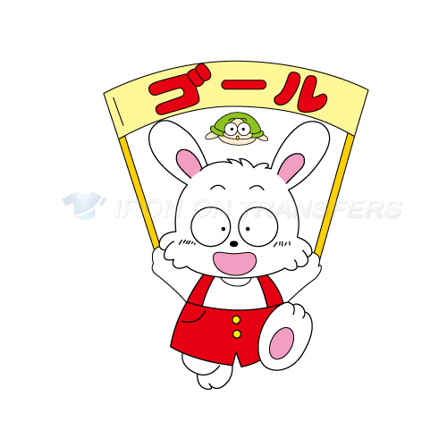Rabbit Iron-on Stickers (Heat Transfers)NO.8907